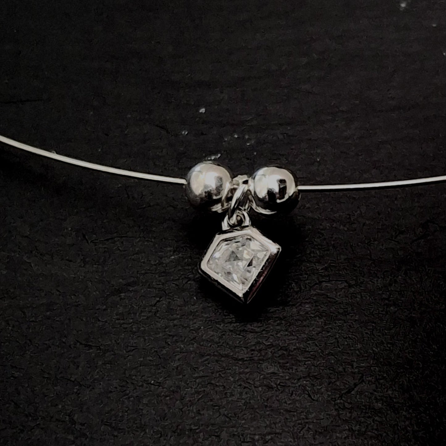 Geometric Diamond Shaped Pendant