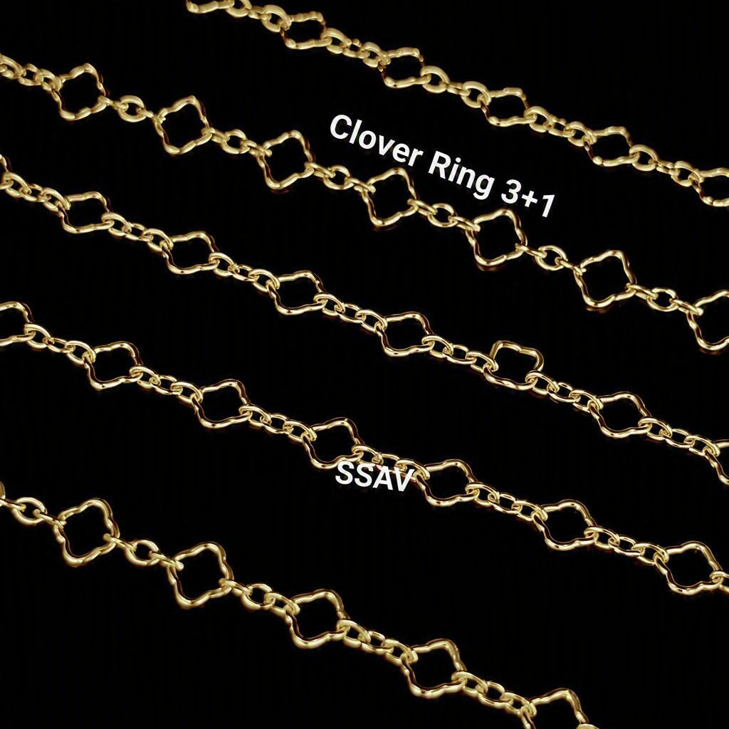 Clover 3+1 Link Chain