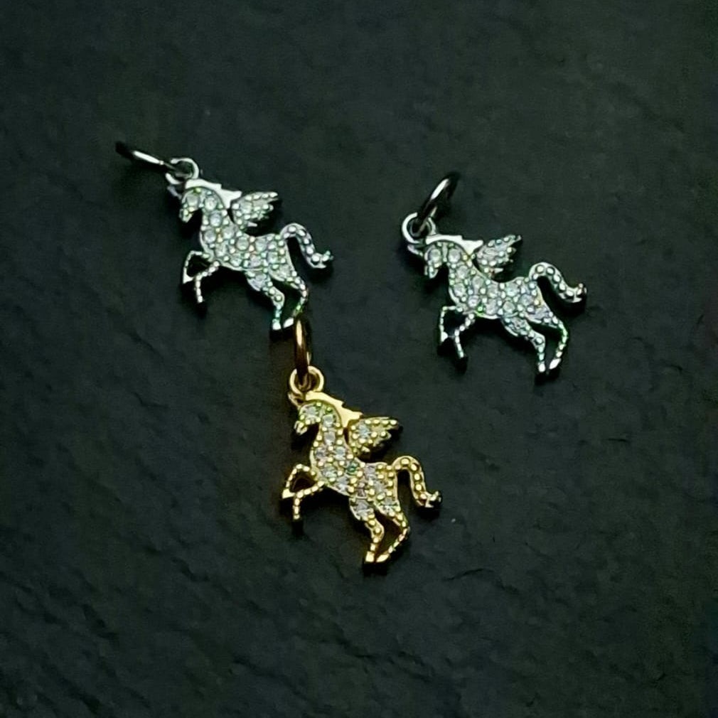 Unicorn Zircon Pendant
