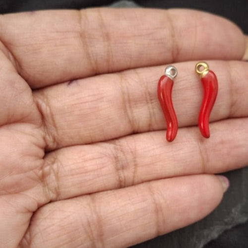 Red Cornicello Pendant