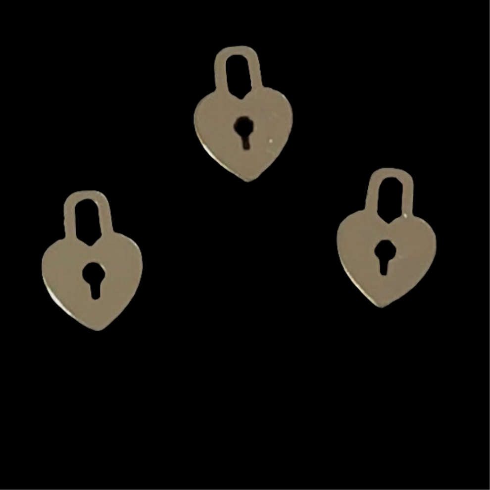 Heart Lock Charm