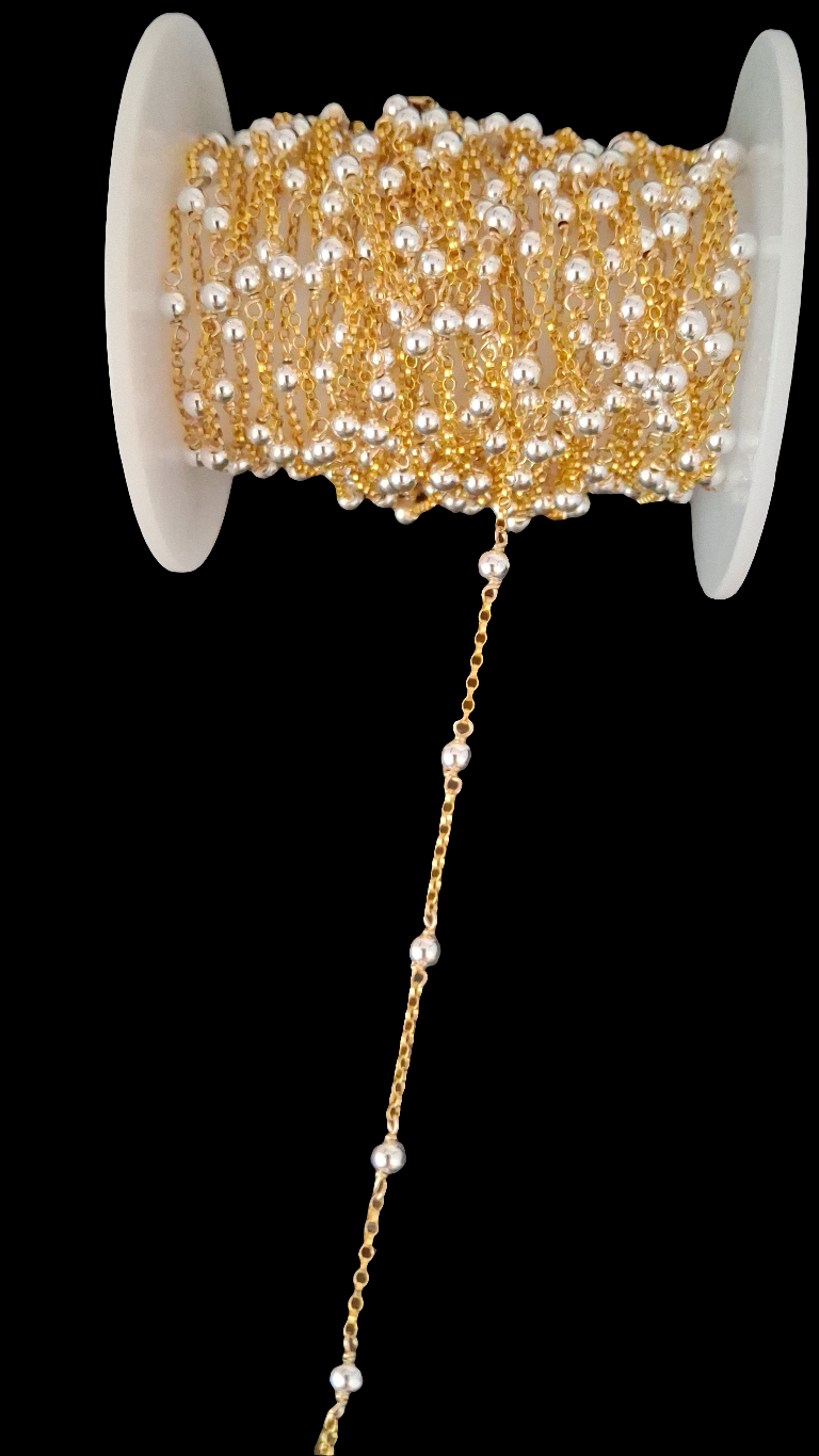Mixed Metal Ball Chains