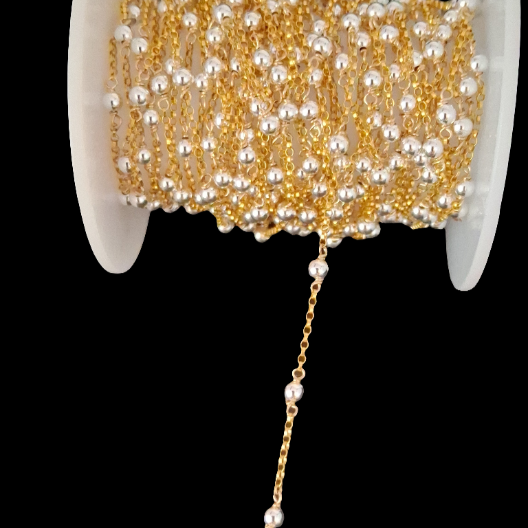 Mixed Metal Ball Chains