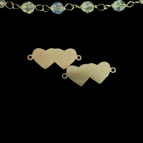 Double Heart Connector