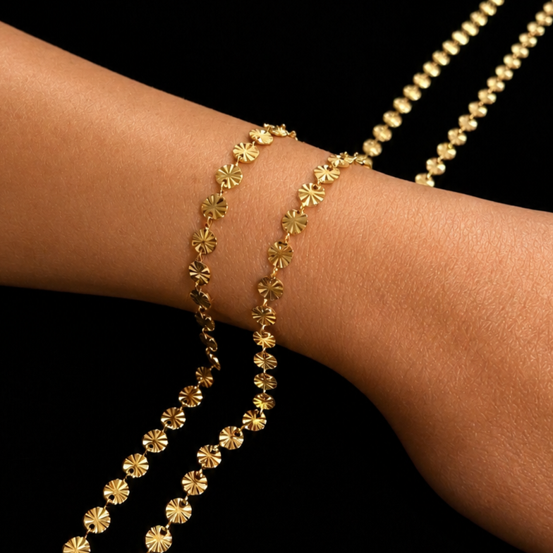Sunburst Disc Chain