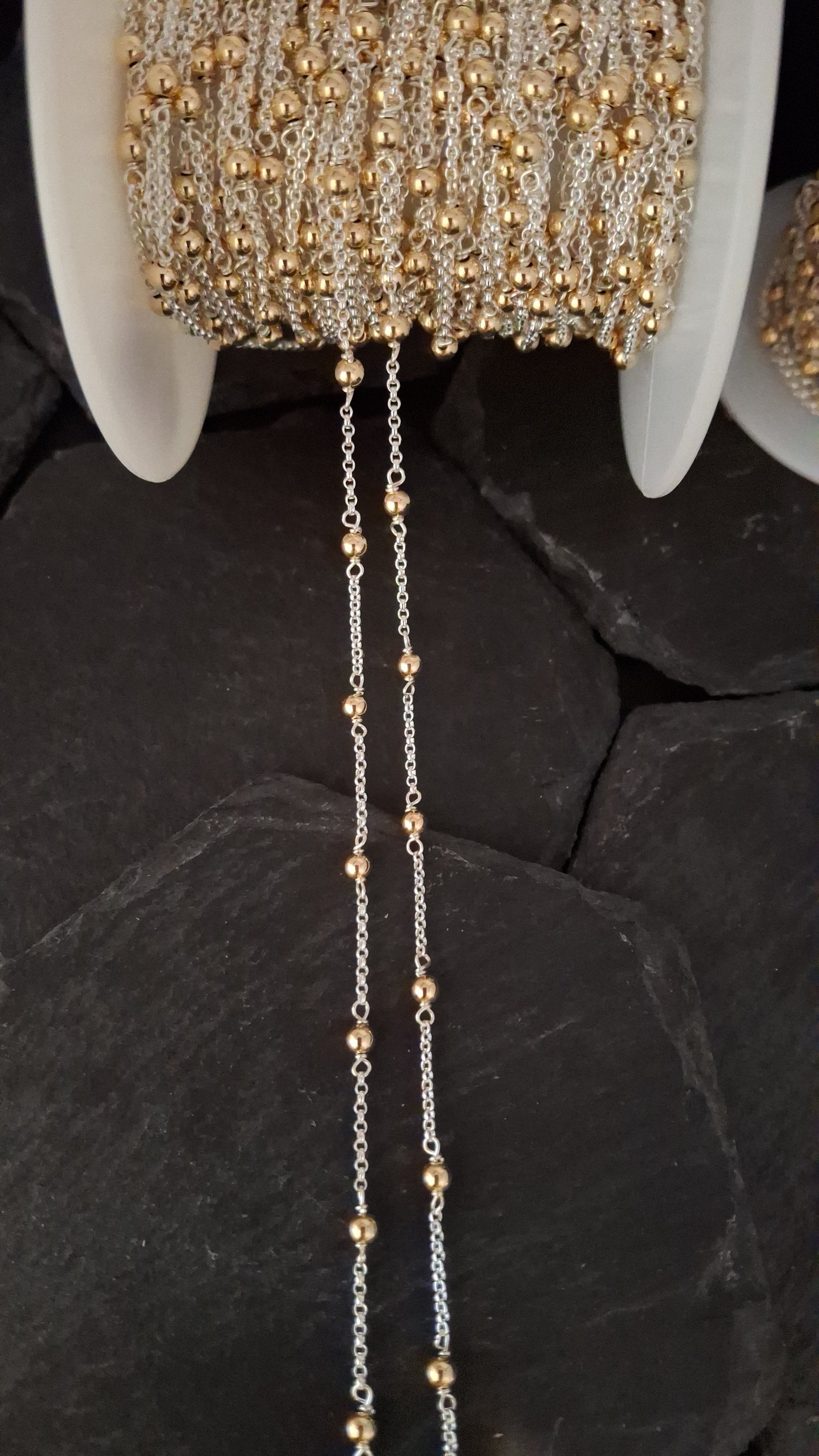 Mixed Metal Ball Chains