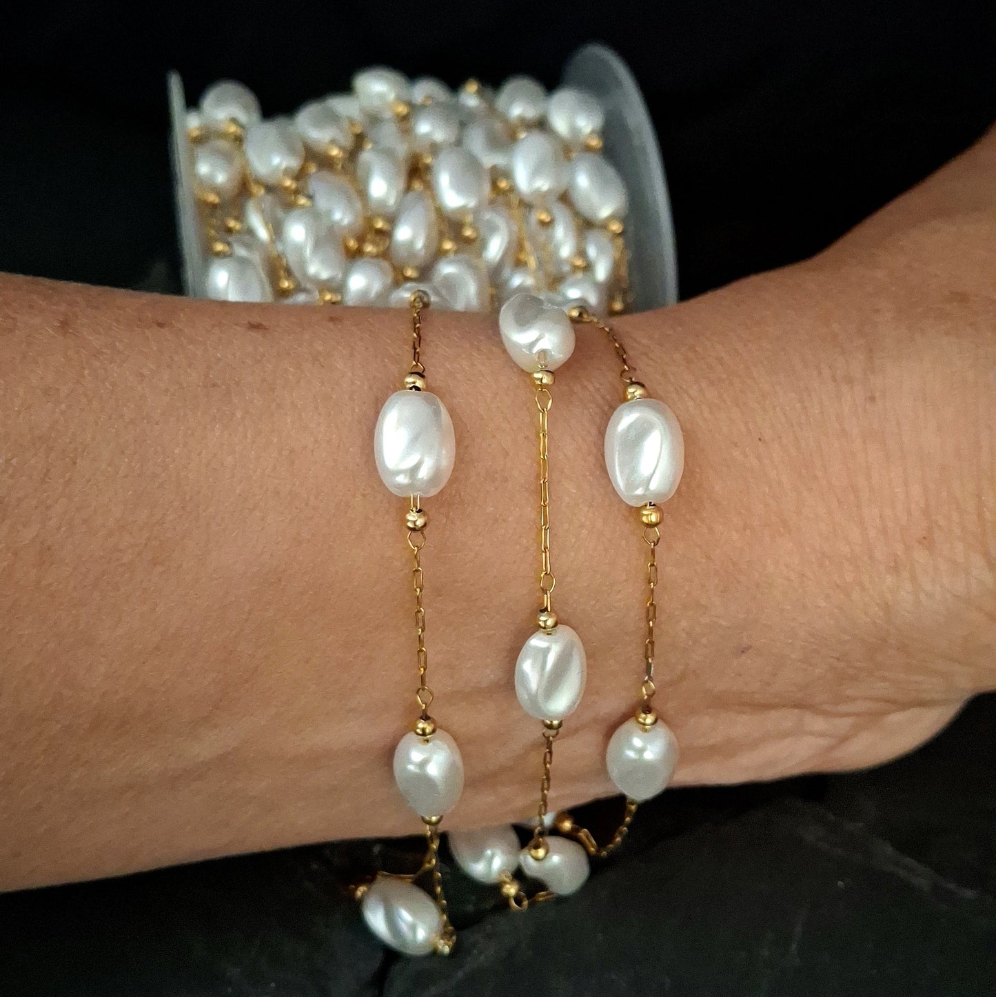 Imititation Pearl Chain