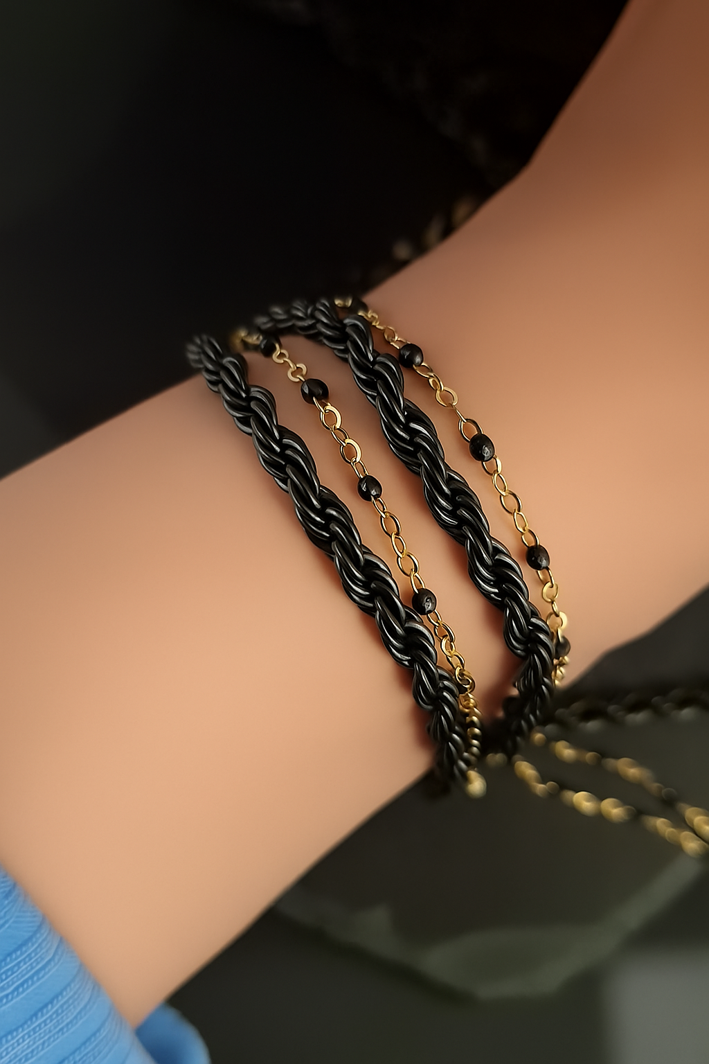 Black Rope Chain