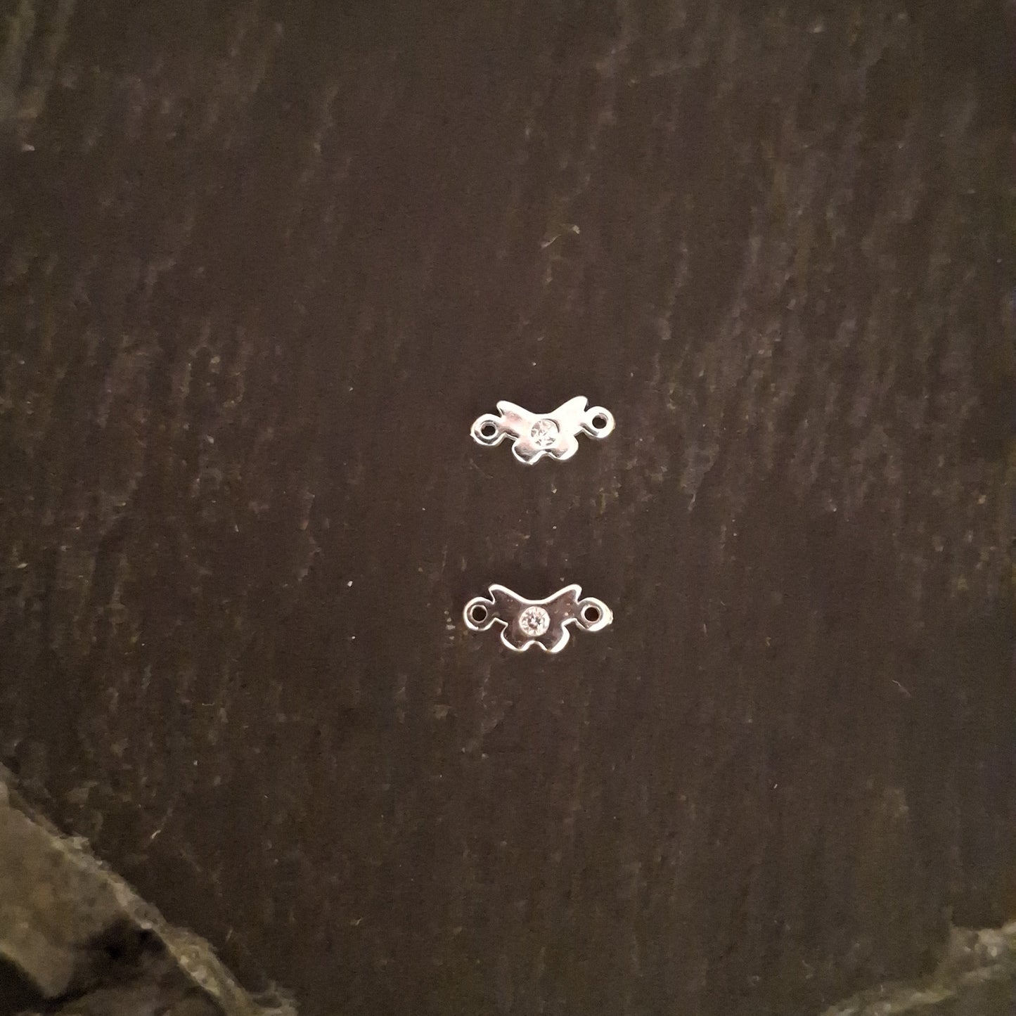Butterfly Solitaire Zircon Connector