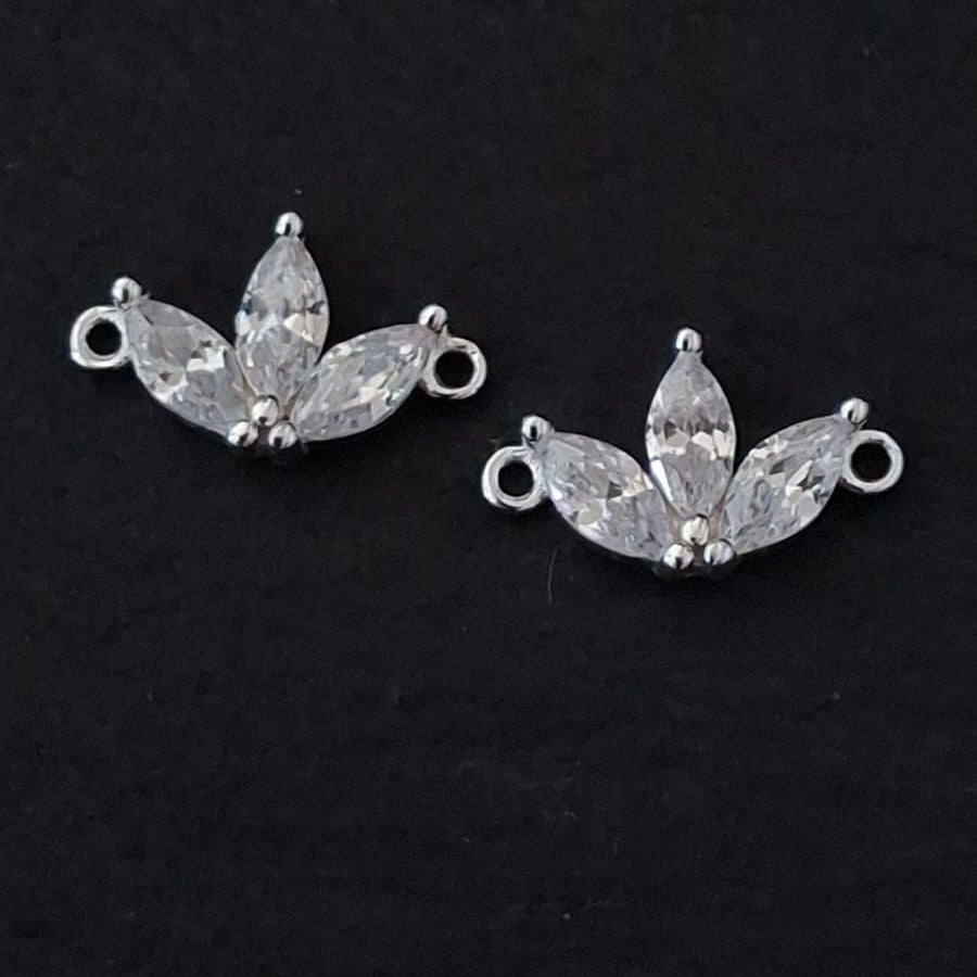 Three Leaf Zircon Connector