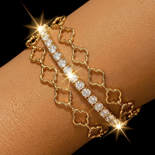 Clover Ring Chain
