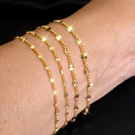Curb Sunburst Chain