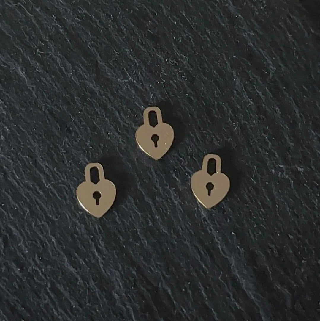 Heart Lock Charm