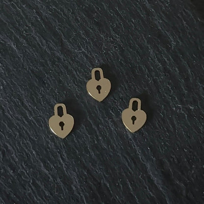 Heart Lock Charm