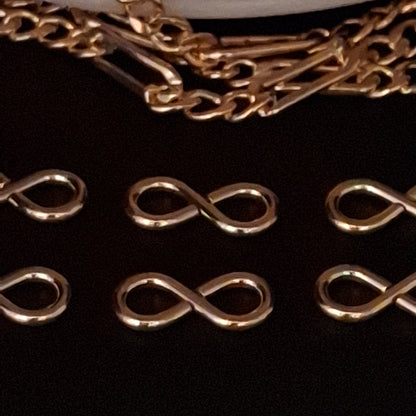 Smooth Infinity Ring Connectors