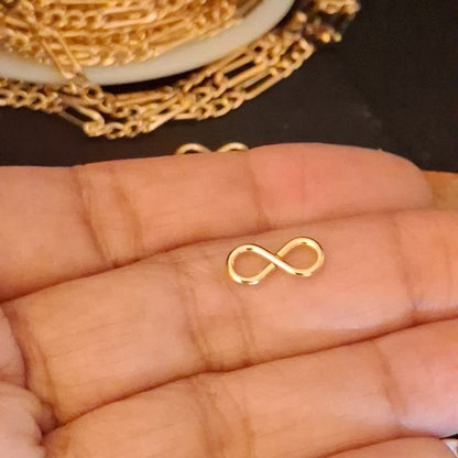 Smooth Infinity Ring Connectors