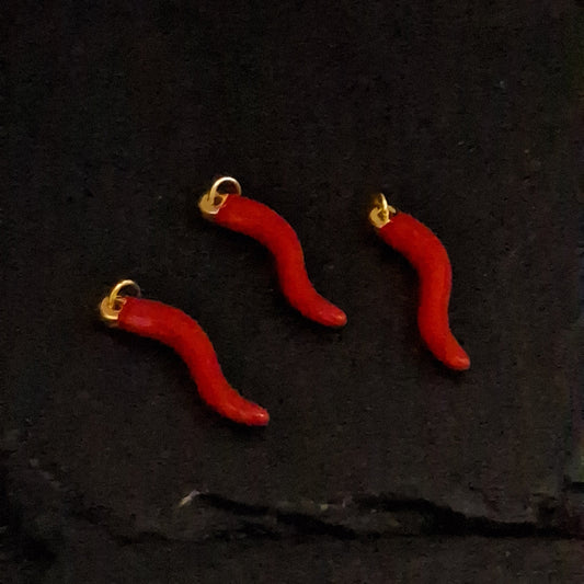 Red Cornicello Pendant