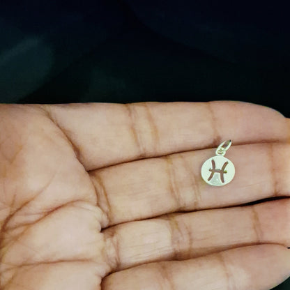 Zodiac Disc Pendant