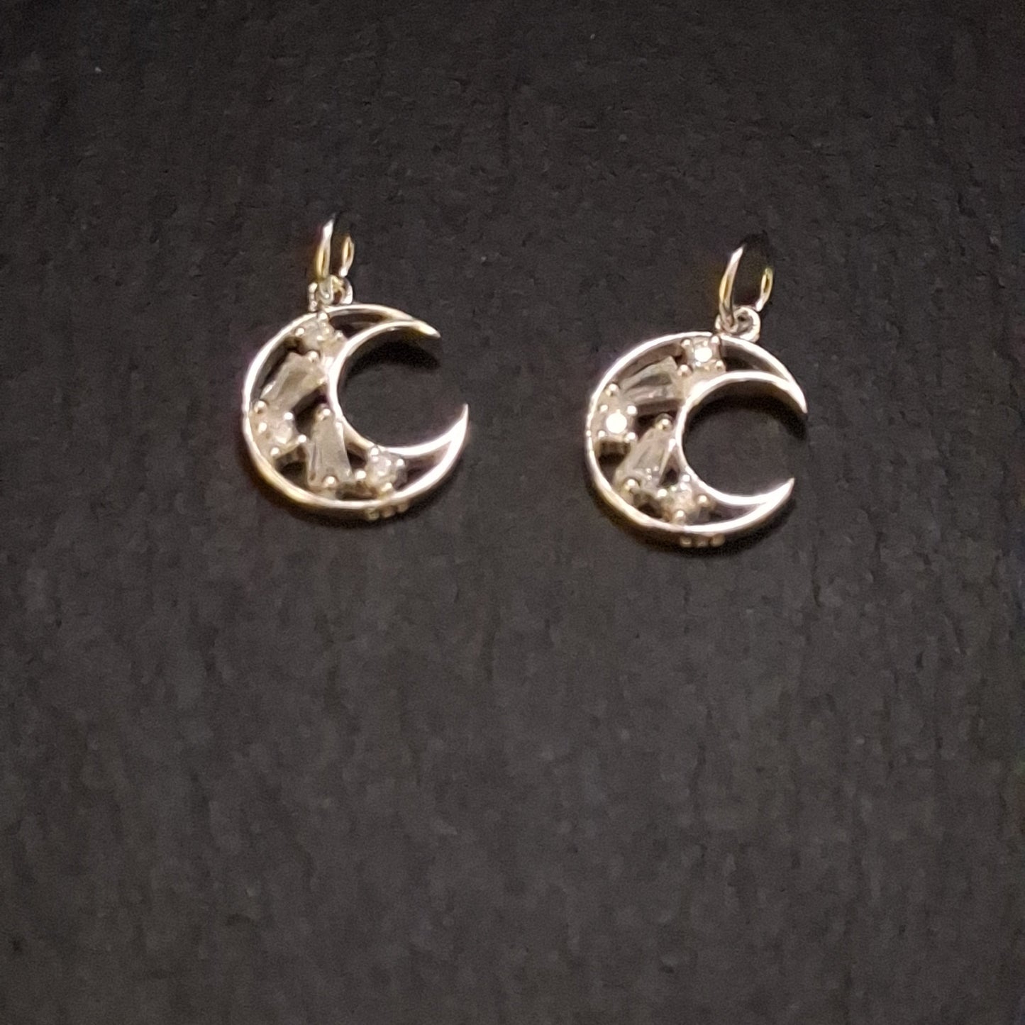 Moon Zircon Pendant