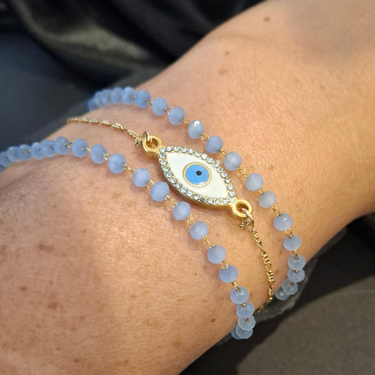 Large Evil Eye Connector