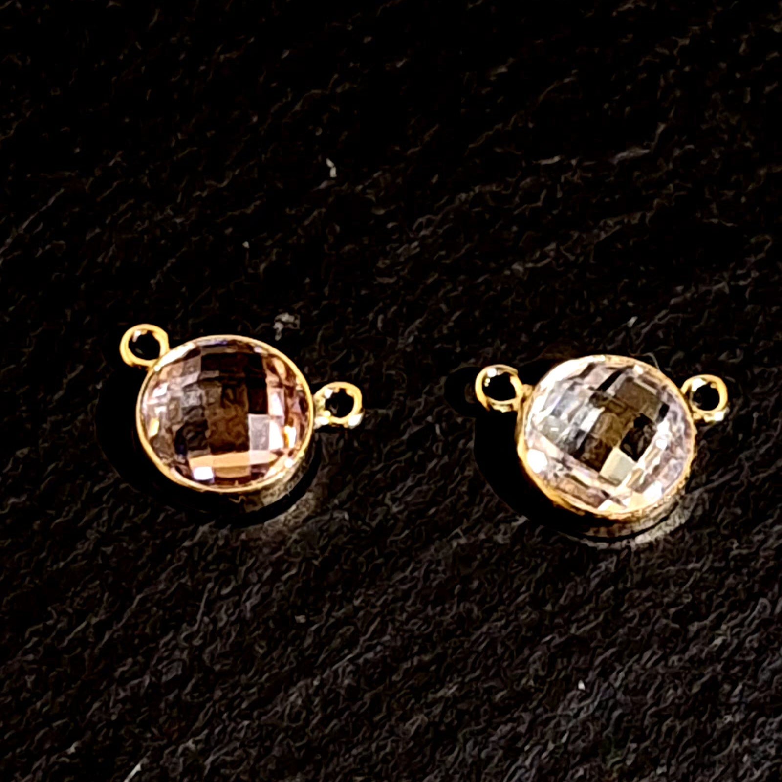 Pink necklace birthstone pendant for jewellery makers and jewellery businesses. 