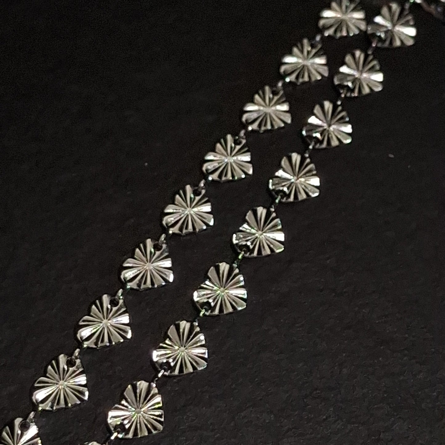 Sunburst Heart Chain
