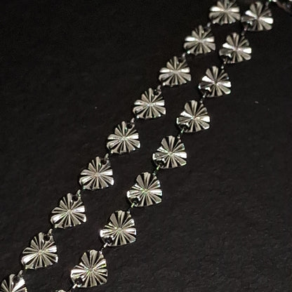 Sunburst Heart Chain