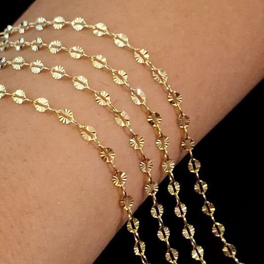 Sunburst Lip Chain