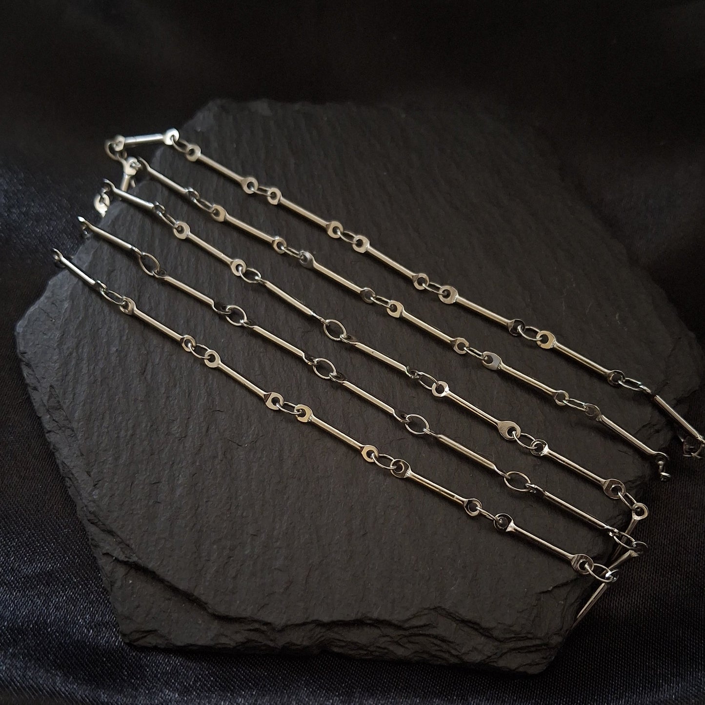 Classic Bar Chain - Stainless Steel