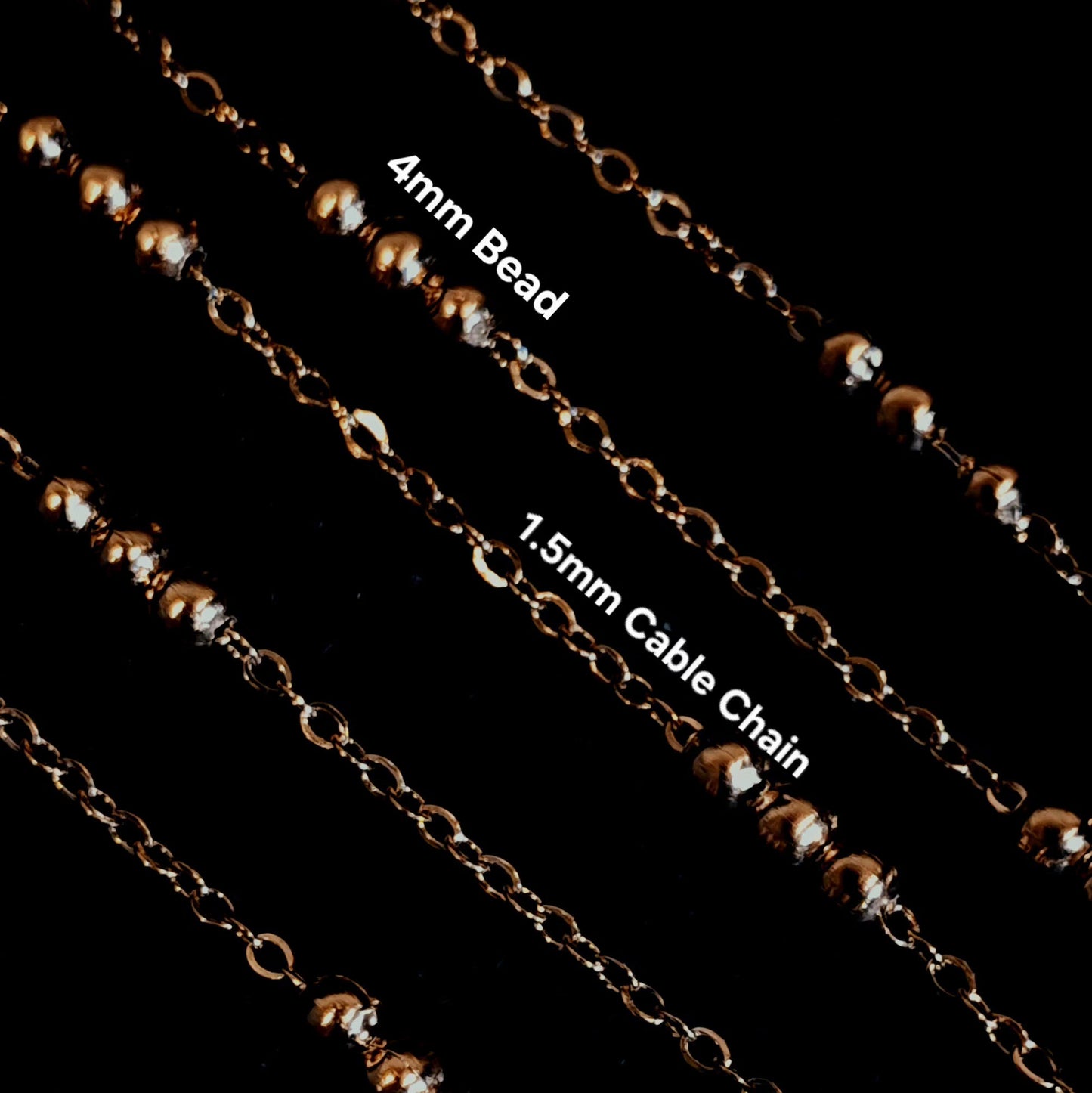 3 Bead Chain