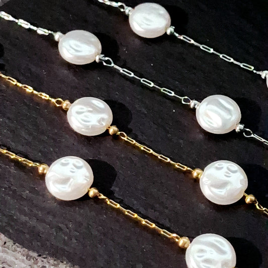 Coin Pearl Chain