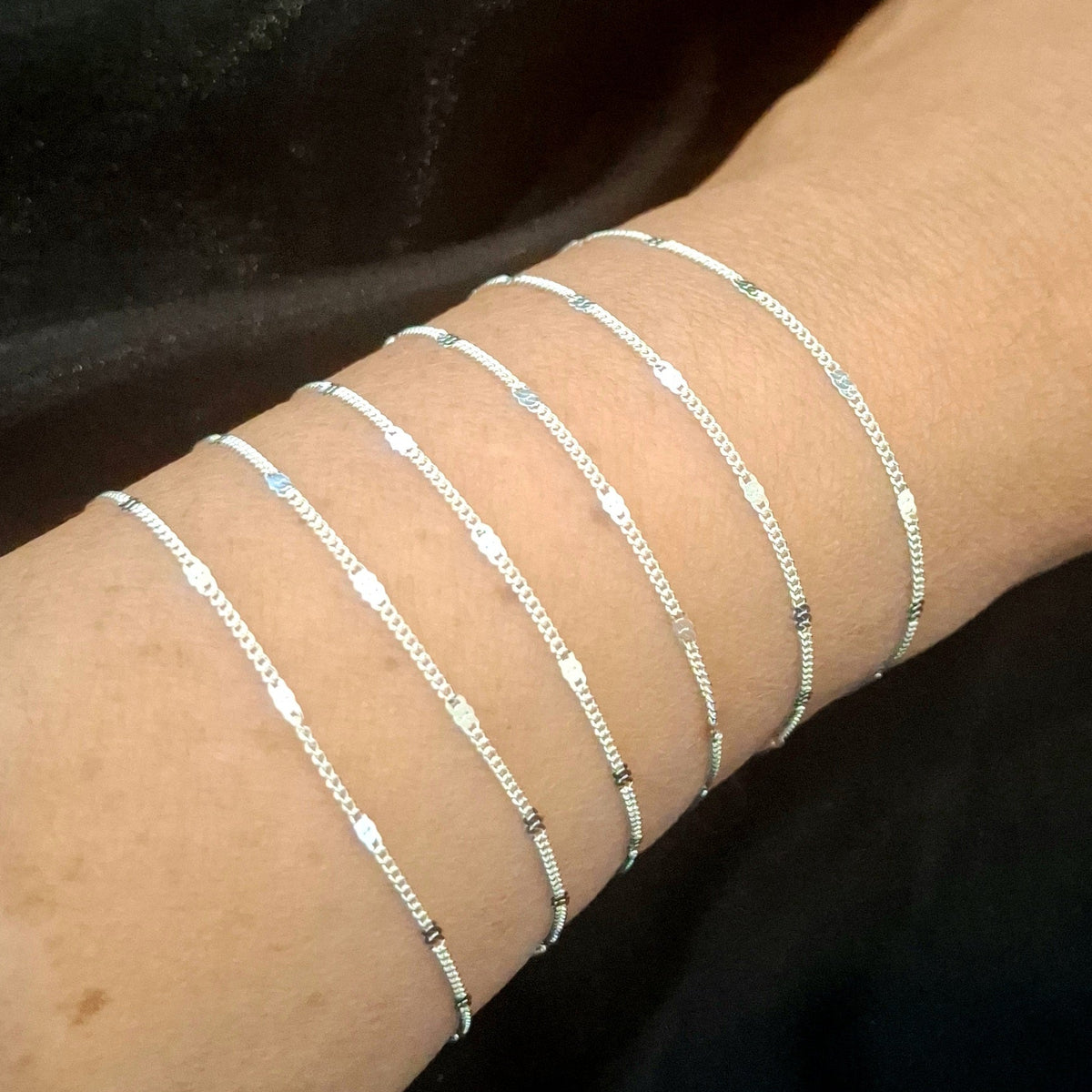 Sequin Spacer Chain