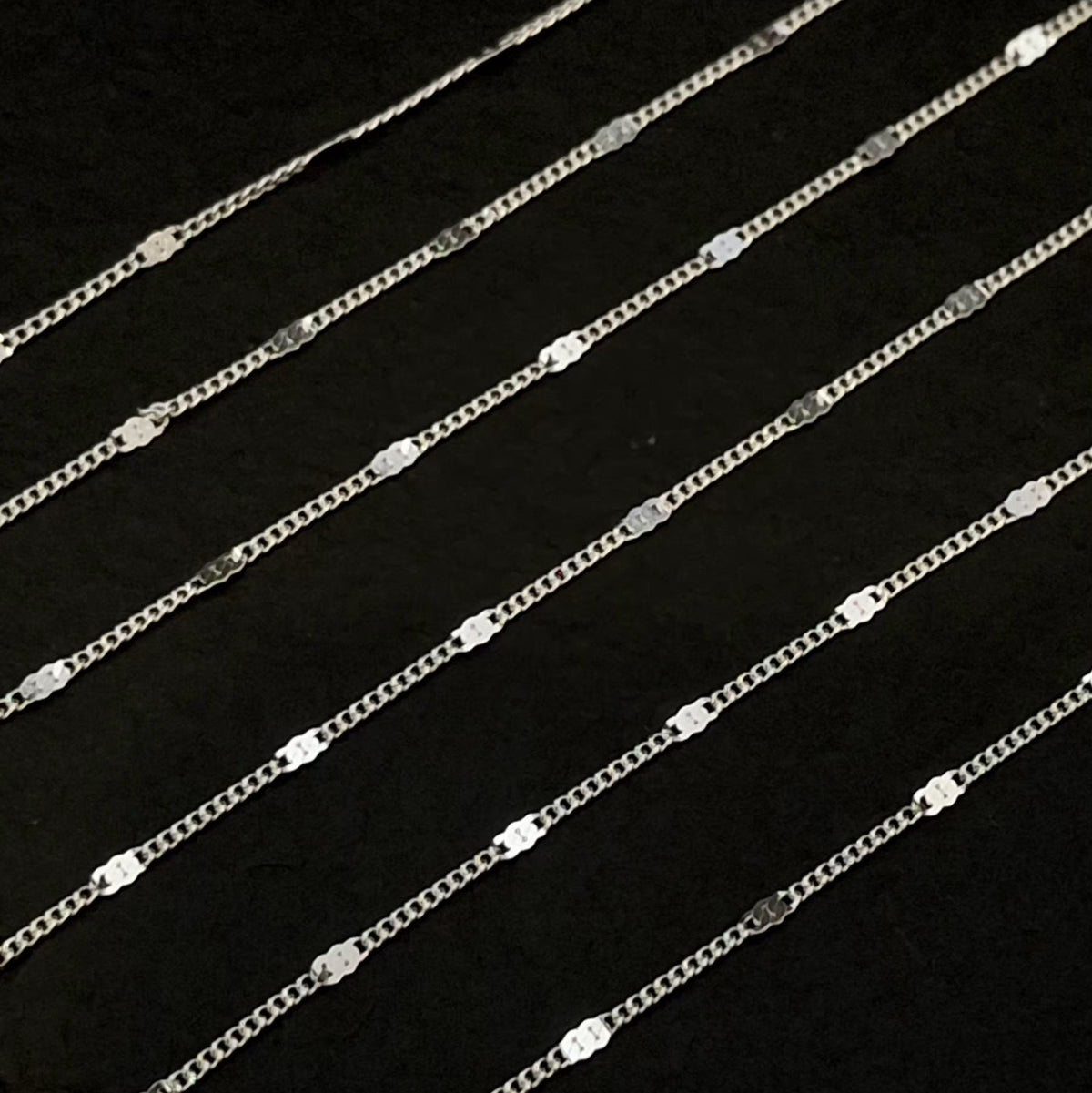 Sequin Spacer Chain