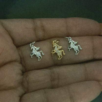 Unicorn Zircon Pendant