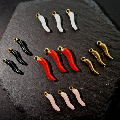 Cornicello Pendant - Coloured