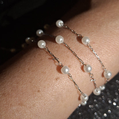 Imitation Round Pearl Chain