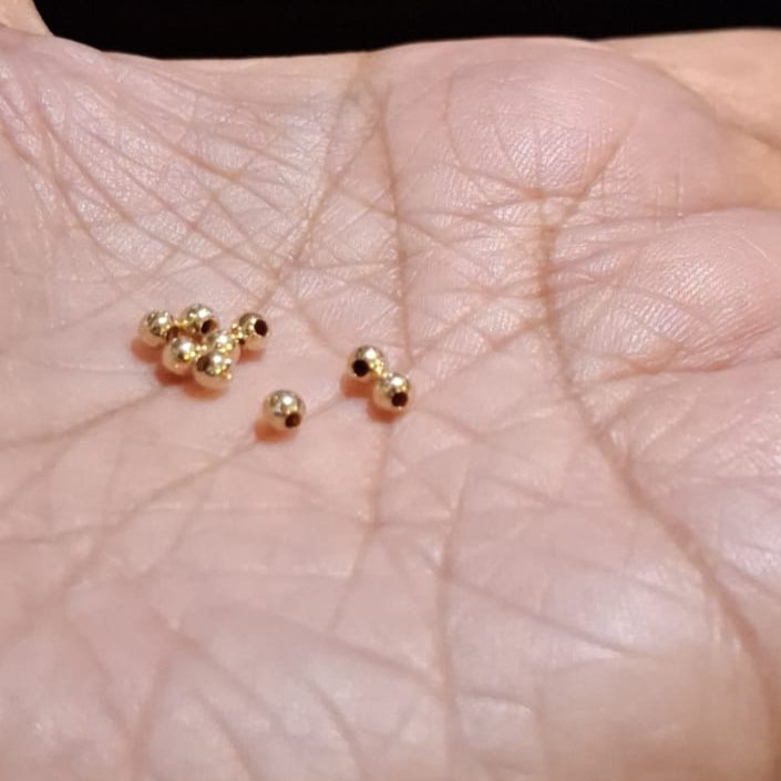 Frosted Spacer Beads