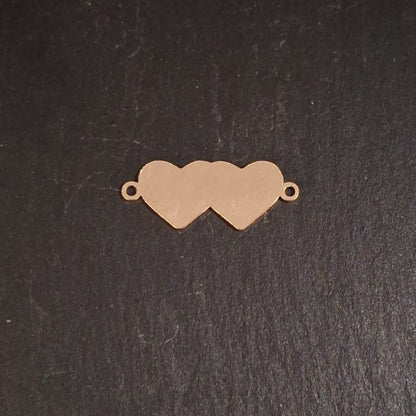 Double Heart Connector