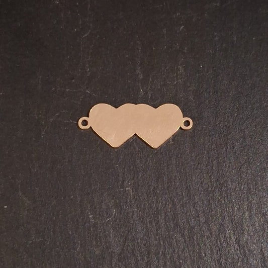 Double Heart Connector