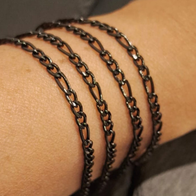 Black Figaro Chain