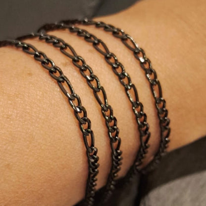 Black Figaro Chain