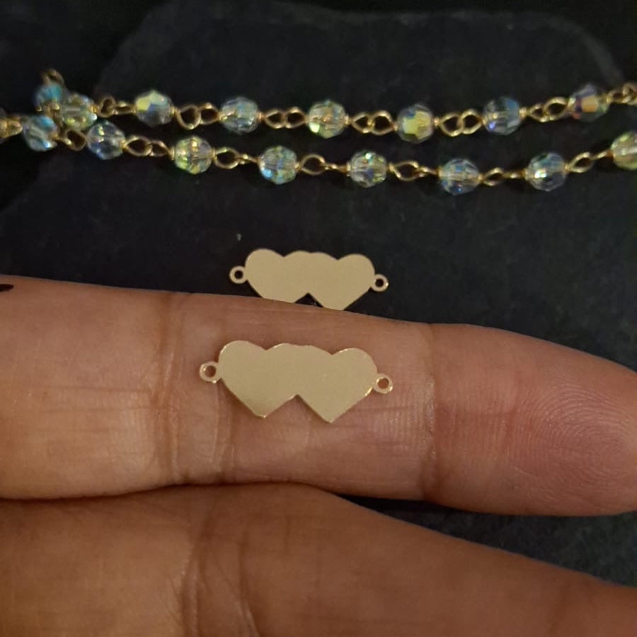 Double Heart Connector
