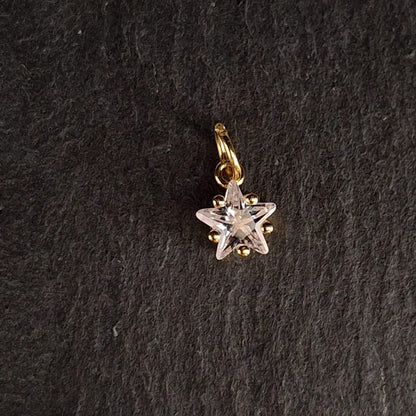 Starburst dangling Pendant Charm