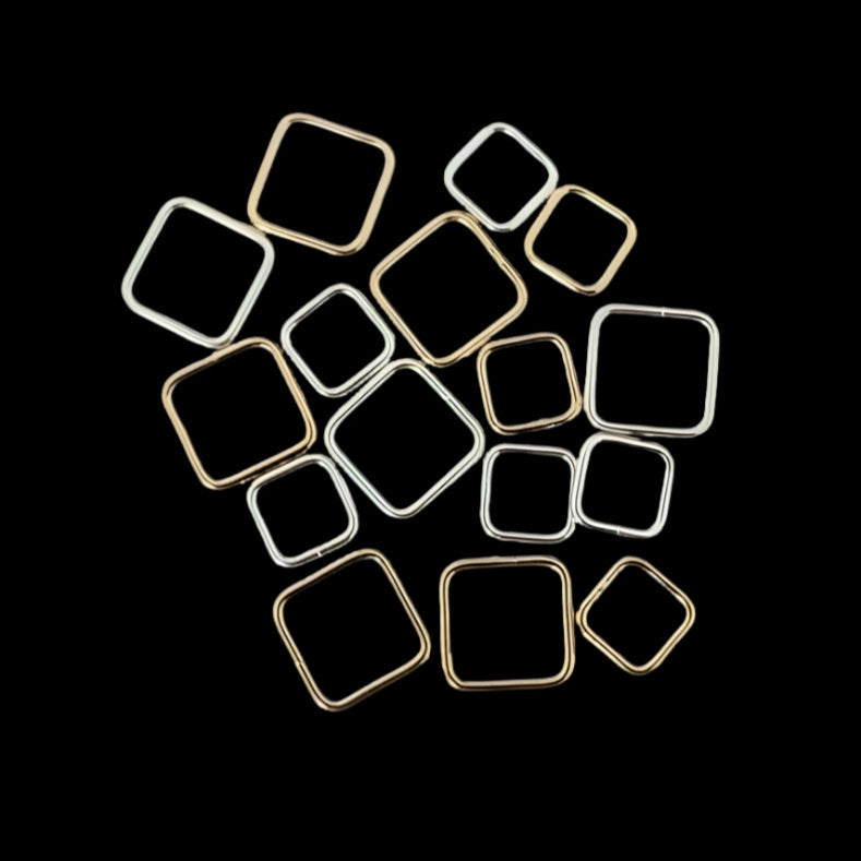 Square Rings – SSAV Permanent Jewellery Supplies and Wholesale