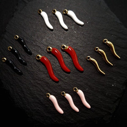 Cornicello Pendant - Coloured