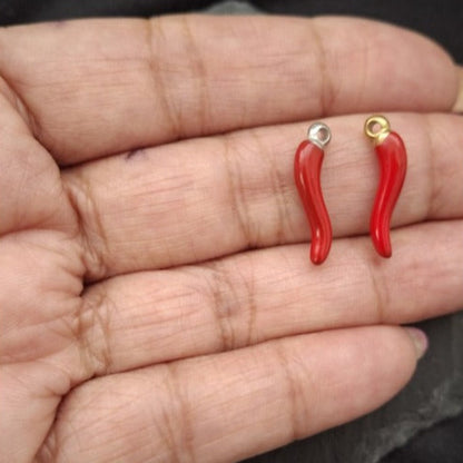 Red Cornicello Pendant