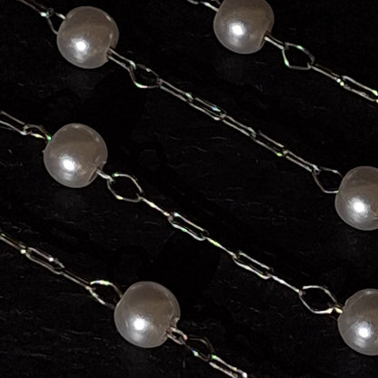 Imitation Round Pearl Chain