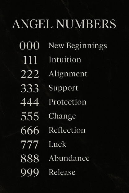 Angel Number Connectors