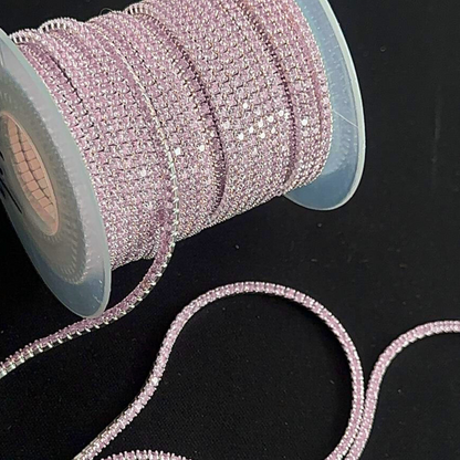 Pink Tennis Chain