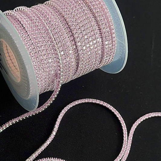 Pink Tennis Chain